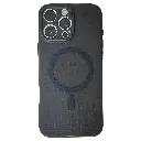 iPhone 16 Pro Max Magnetic Wireless Charging Matte Featuring a Slim Paper Design Back Case (Black)