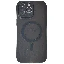 iPhone 14 Pro Max Magnetic Wireless Charging Matte Featuring a Slim Paper Design Back Case (Black)