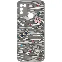 Infinix Hot 10 Play 4G|Hot 11 Play Soft Silicone 3D Charm & Thin Mobile Back Case (Gray)