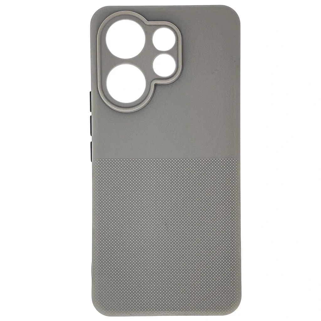 Vivo V60 5G 3D Dotted Official Soft Silicone Back Case (Titanium)