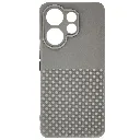 Vivo V60 5G 3D Dotted Official Soft Silicone Back Case (Titanium)