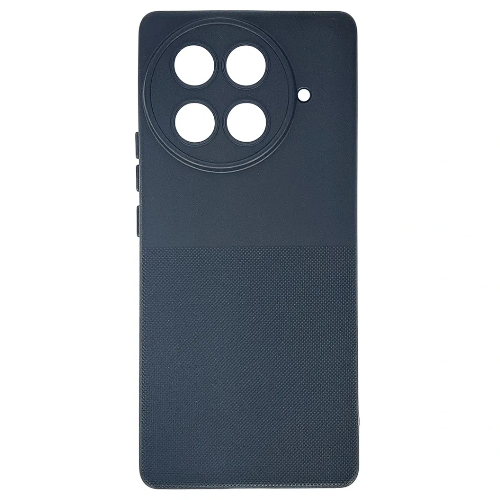 Tecno Camon 30S 4G|5G3D Dotted Official Soft Silicone Back Case (Black)