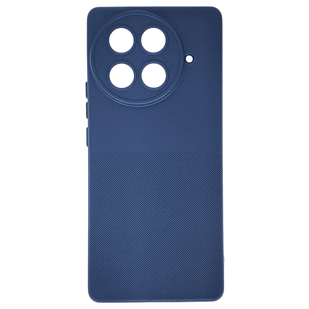 Tecno Camon 30S 4G|5G 3D Dotted Official Soft Silicone Back Case (Navy Blue)