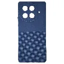 Tecno Camon 30S 4G|5G 3D Dotted Official Soft Silicone Back Case (Navy Blue)