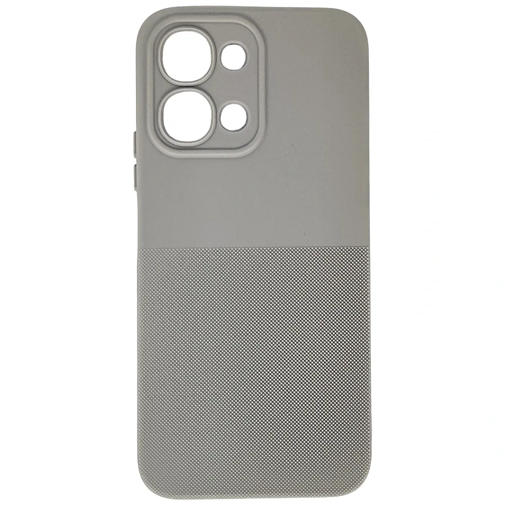 Vivo Y31D 4G|Vivo Y500i 3D Dotted Official Soft Silicone Back Case (Titanium)