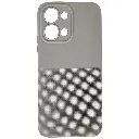 Vivo Y31D 4G|Vivo Y500i 3D Dotted Official Soft Silicone Back Case (Titanium)