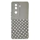 Vivo V40E 5G Dotted Official Soft Silicone Back Case (Titanium)