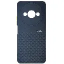 Xiaomi Redmi A3x|Redmi A3|Poco C61 4G Premium Colour Button Silicone Beats Logo Textured With Camera Protection & Inner Microfiber Back Case (Black)