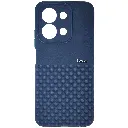 Xaiomi Redmi 15C|Poco C85 Premium Colour Button Silicone Beats Logo Textured With Camera Protection & Inner Microfiber Back Case (Navy Blue)