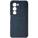 Xiaomi Redmi 15 4G|5G Premium Colour Button Silicone Beats Logo Textured With Camera Protection & Inner Microfiber Back Case (Black)