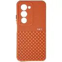 Xiaomi Redmi 15 4G|5G Premium Colour Button Silicone Beats Logo Textured With Camera Protection & Inner Microfiber Back Case (Orange)