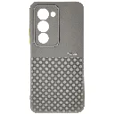 Xiaomi Redmi 15 4G|5G Premium Colour Button Silicone Beats Logo Textured With Camera Protection & Inner Microfiber Back Case (Titanium)