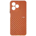Oppo Realme C51|C53|Note 50|Sparx Neo 8 Pro|Narzo N53 Premium Colour Button Silicone Beats Logo Textured With Camera Protection & Inner Microfiber Back Case (Orange)