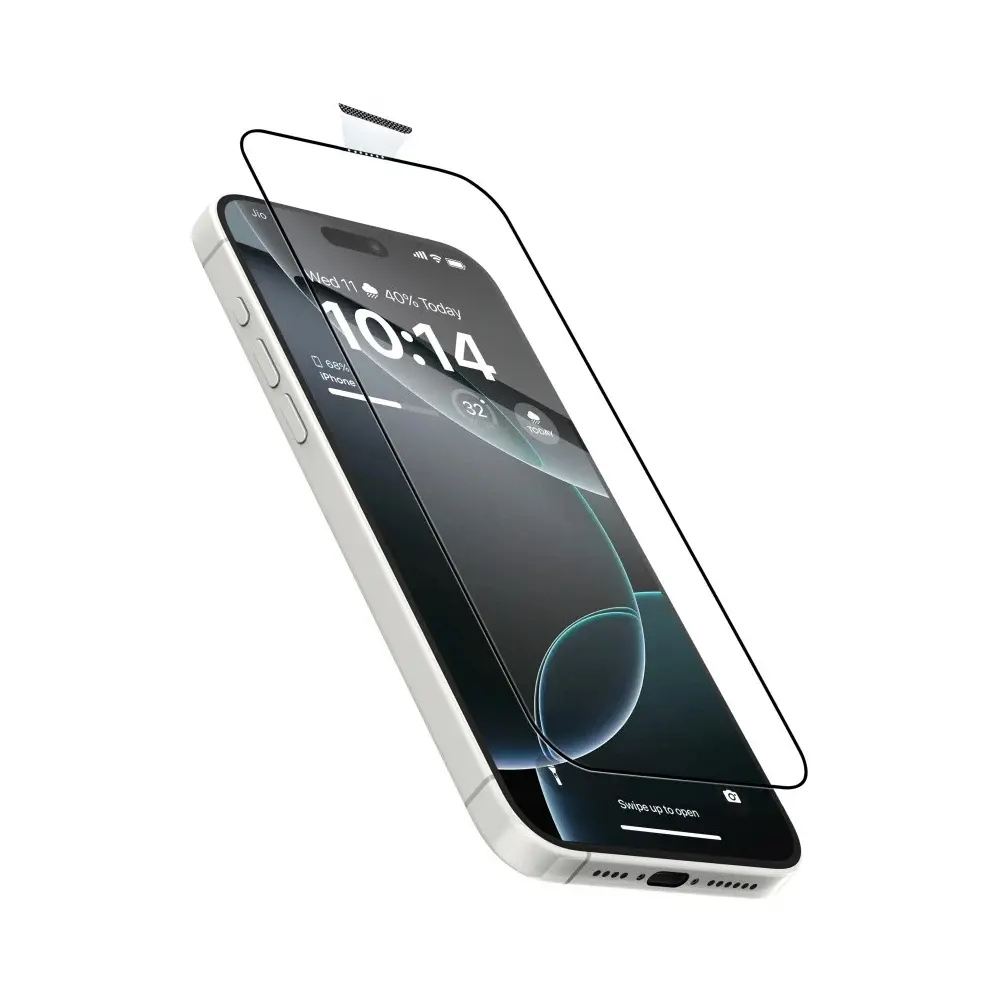 [PL4IP16PMX-12] iPhone 16 Pro Max Its Me Boderless Tempered Dust Proof Glass