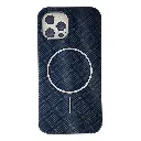 Iphone 12|12 Pro Woven textured & Magsafe compatible Case (Black)
