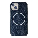 Iphone 13|14 Woven textured & Magsafe compatible Case (Black)