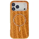Iphone 17 Pro Max Woven textured & Magsafe compatible Case (Cosmic Orange)