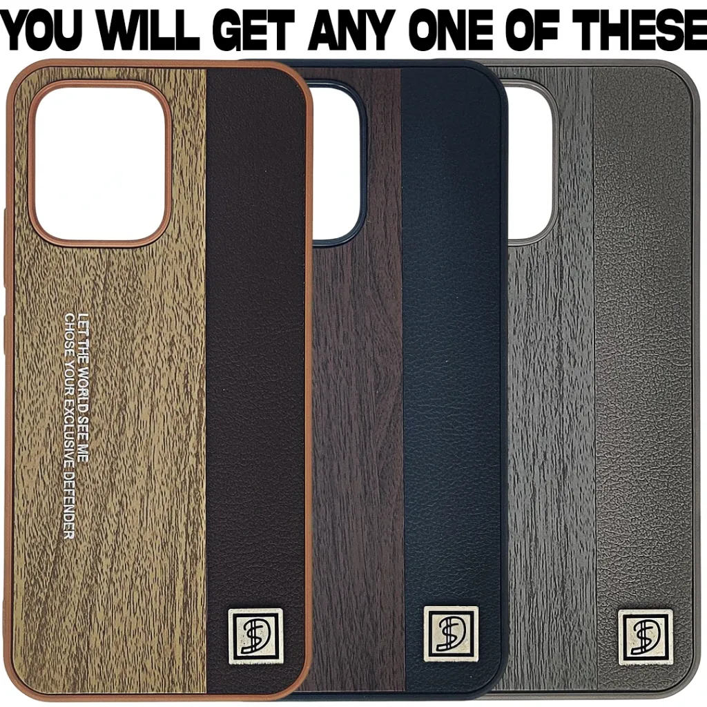 [PO33BGPXL6-8] Google Pixel 6 Leather-Textured "Anti-Burst" featuring the text "LET THE  WORLD SEE ME CHOSE YOUR EXCLUSIVE DEFENDER" And a Fashion Logo Premium Back Case