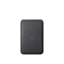 Apple Premium Leather Wallet with MagSafe for iPhone|Comptible Devices Premium Wallet (Black)