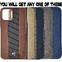 iPhone 11 Pro FR Dubble Tune Luxury Leather Feel Mobile Back Case