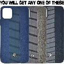 iPhone 11 Pro Max FR Dubble Tune Luxury Leather Feel Mobile Back Case
