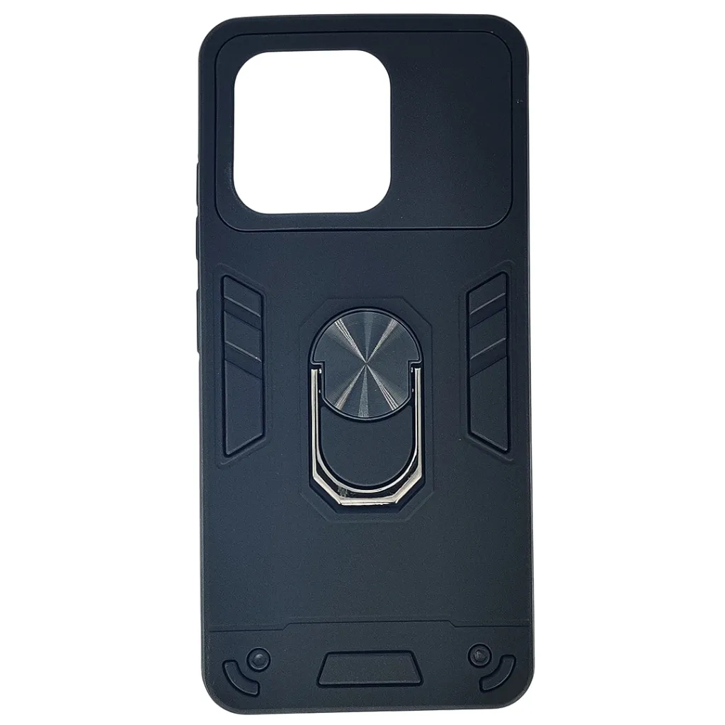 [PO39BZTEBLDEA36-1-2] ZTE Blade A36 Armour Back Case (Black)