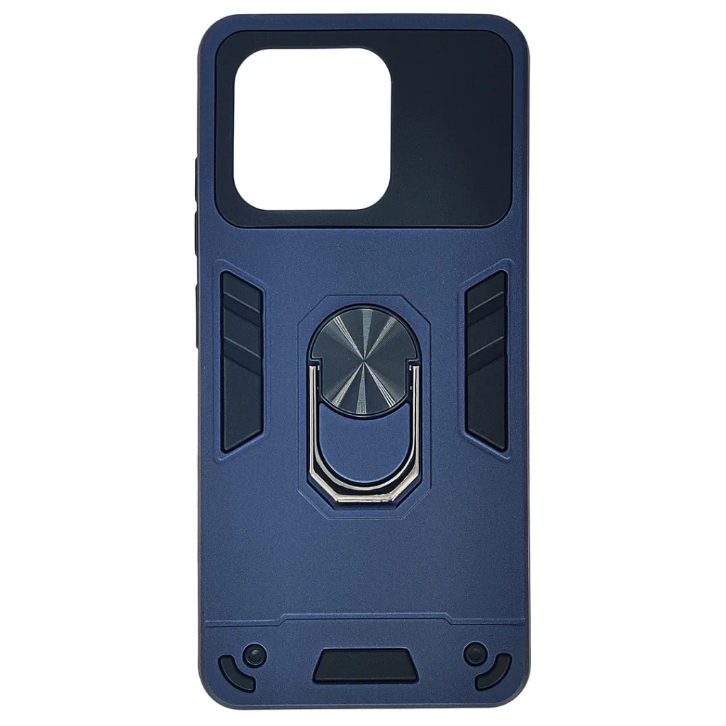 ZTE Blade A36 Armour Back Case (Navy Blue)