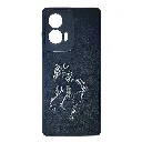 Motorola Moto Edge 50 Fusion Santa Barbara Polo Back Case (Black)