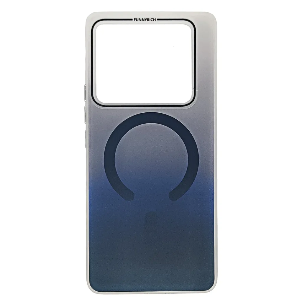 [PO6BIZRO30-14-2] Infinix Zero 30 4G Frosted Matte With MageSafe Logo Mobile Back Case (Black)