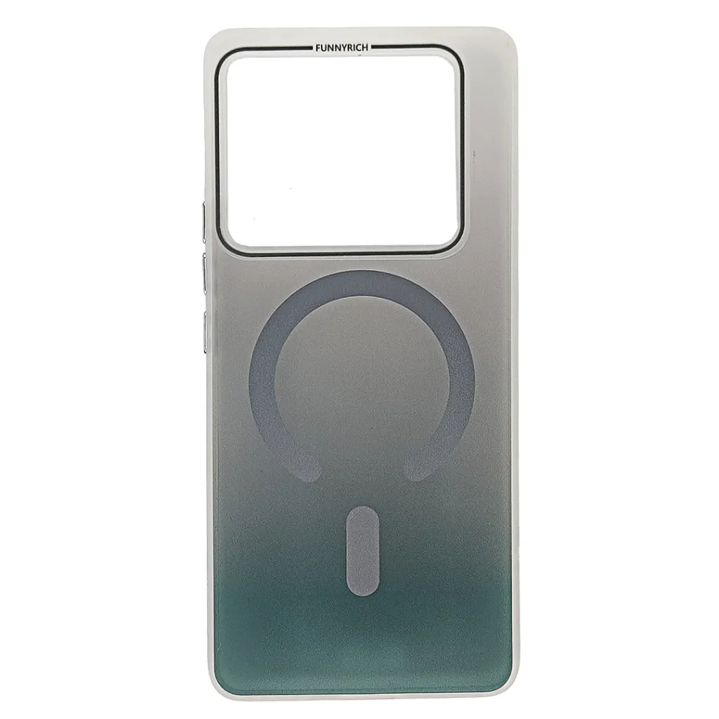 [PO6BIZRO30-14-9] Infinix Zero 30 4G Frosted Matte With MageSafe Logo Mobile Back Case (Gray)