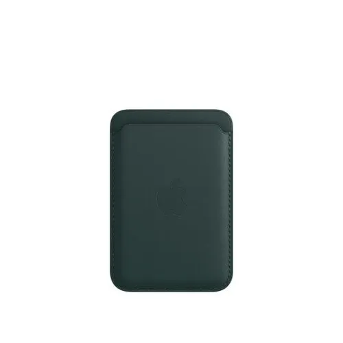 [PO49BMWLT-2-11] Apple Premium Leather Wallet with MagSafe for iPhone|Comptible Devices Premium Wallet (Green)