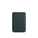 Apple Premium Leather Wallet with MagSafe for iPhone|Comptible Devices Premium Wallet (Green)