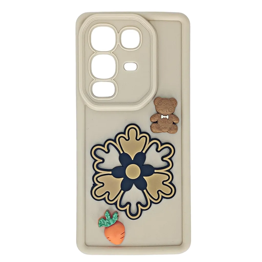 [PO51BINOT50PR-40-32] Infinix Note 50 4G|Note 50 Pro 4G This is a 3D Cartoon Silicone Phone Case (Skin)