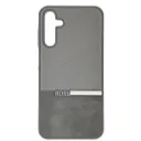Samsung Galaxy A15 The Boss protective a unique two-tone dual-textured design back case (Gray)