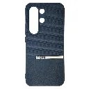 Itel S26 Ultra The Boss protective a unique two-tone dual-textured design back case (Black)