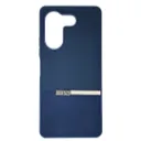 Tecno Camon 20 Pro|Camon 20 The Boss Protective a Unique Two-Tone Dual-Leather Textured design Back Case (Blue)