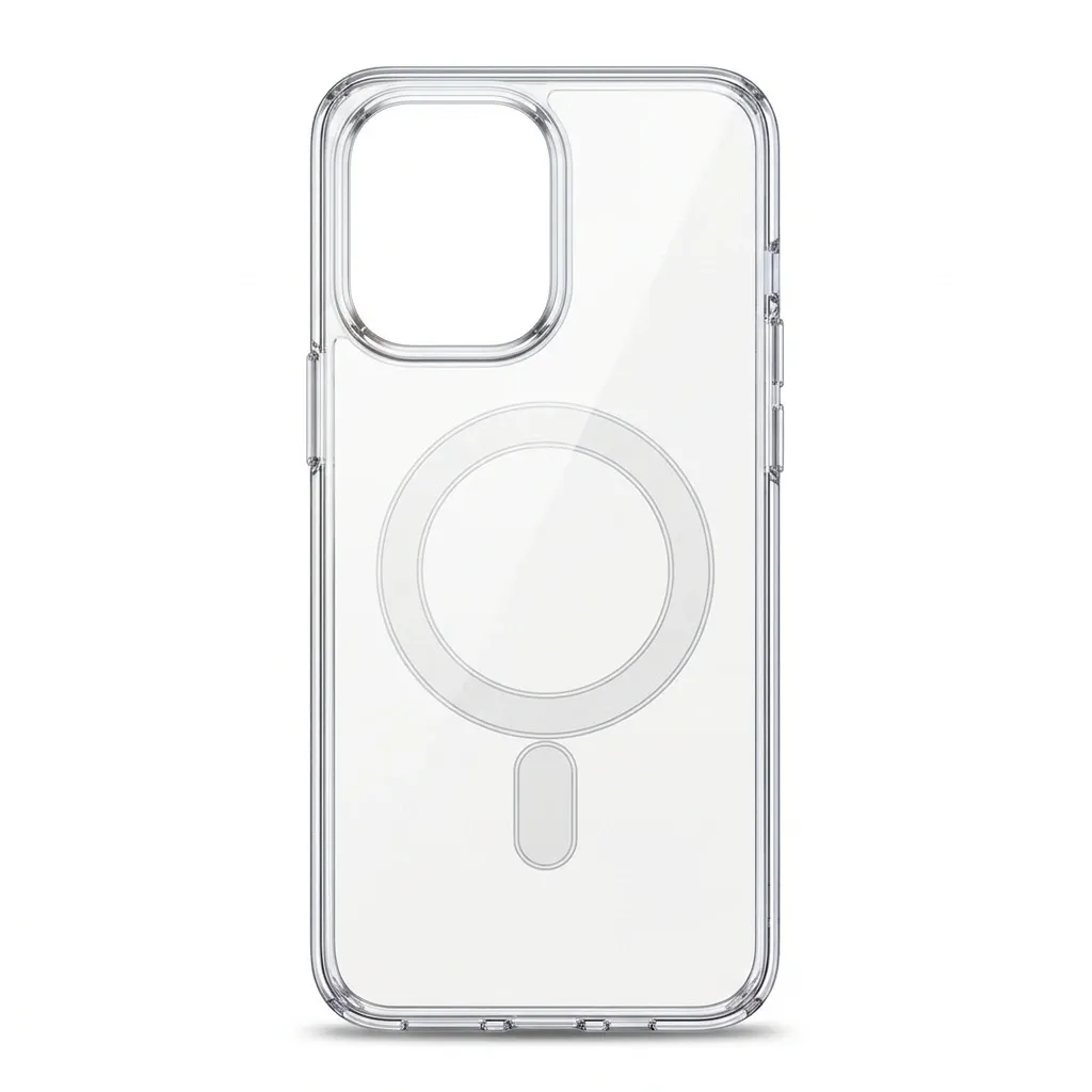 [PO7BVIY05-11] Vivo Y05 4G|Vivo Y11D Magnetic Magsafe Wirelees Transparent Back Case