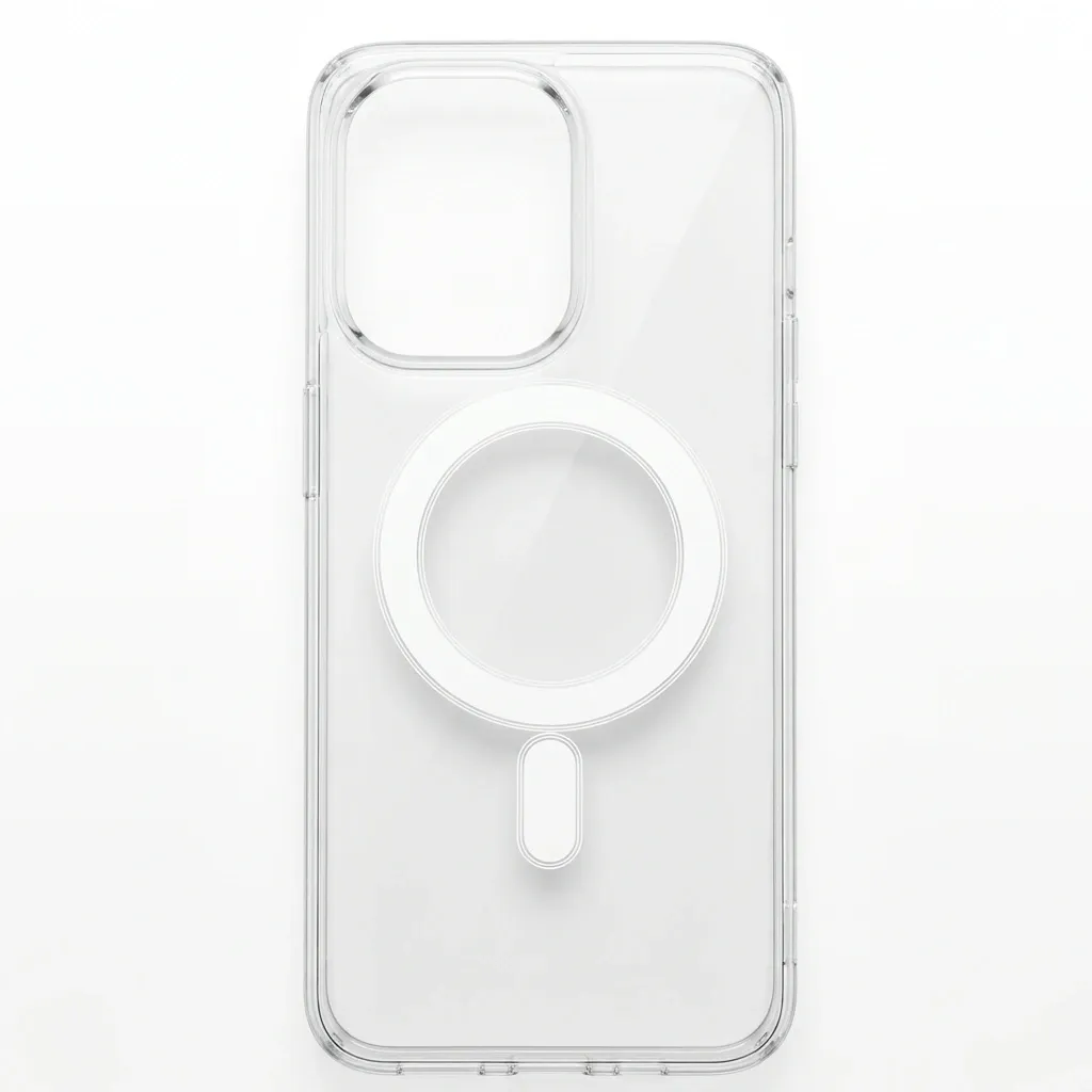 [PO7BMI13C-11] Xiaomi Redmi 13C|Poco C65 Magnetic Magsafe Wirelees Transparent Back Case