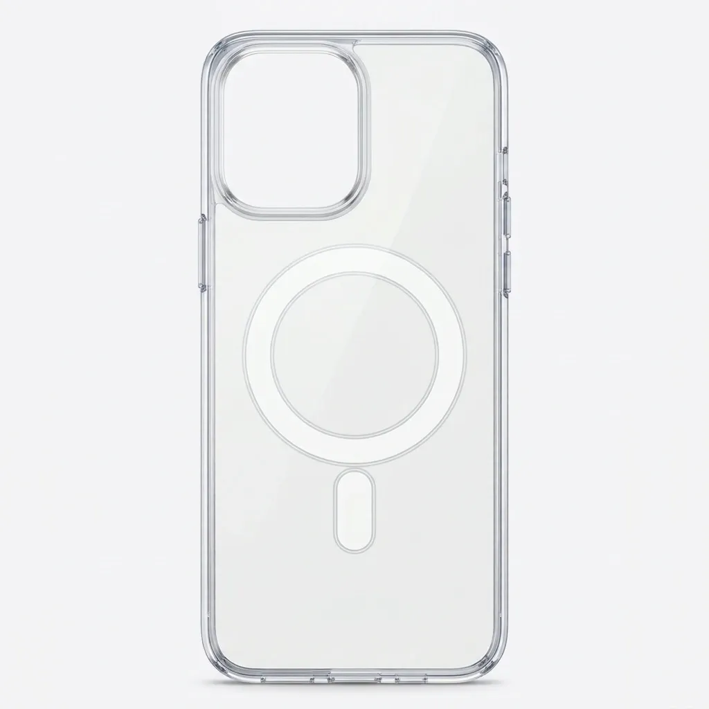 [PO7BMI12-11] Xiaomi Redmi 12 4G|5G|Note 12R Magnetic Magsafe Wirelees Transparent Back Case