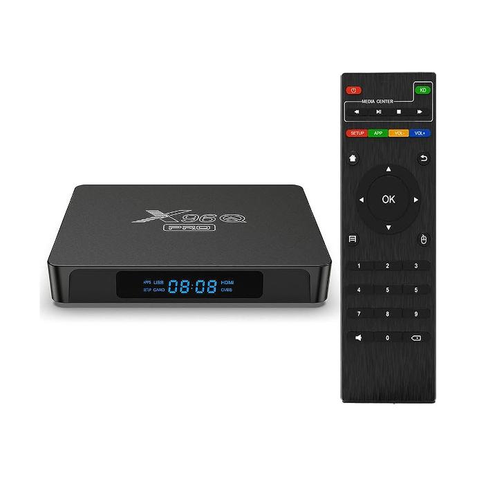 [AB8G128GLM-5] DHawa Android Box Box 8GB/128GB With Voice Assistance Remote
