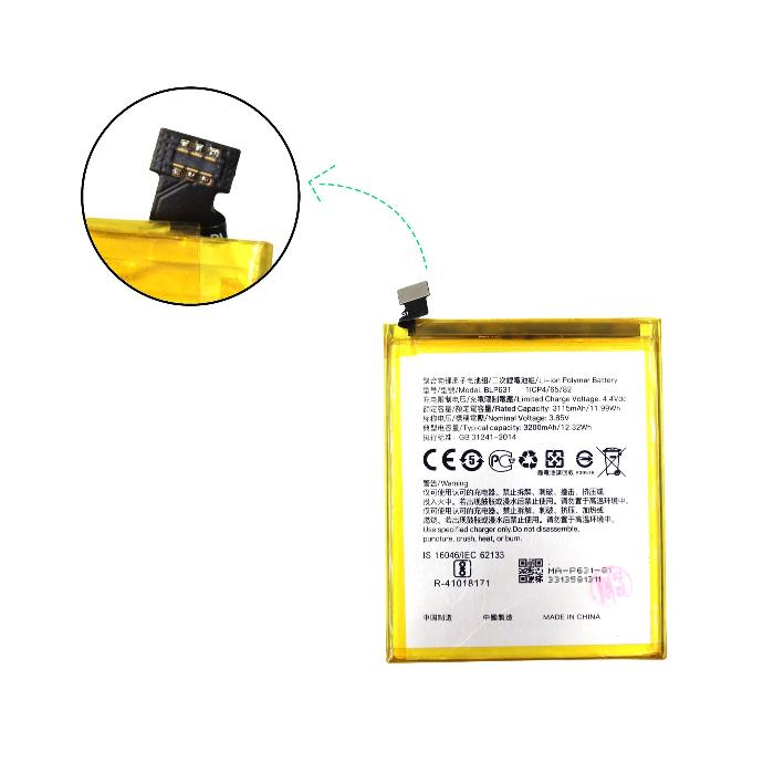 [BT F3-4] Oppo F3 Battery - BT F3-4 Reliable Replacement Power Source
