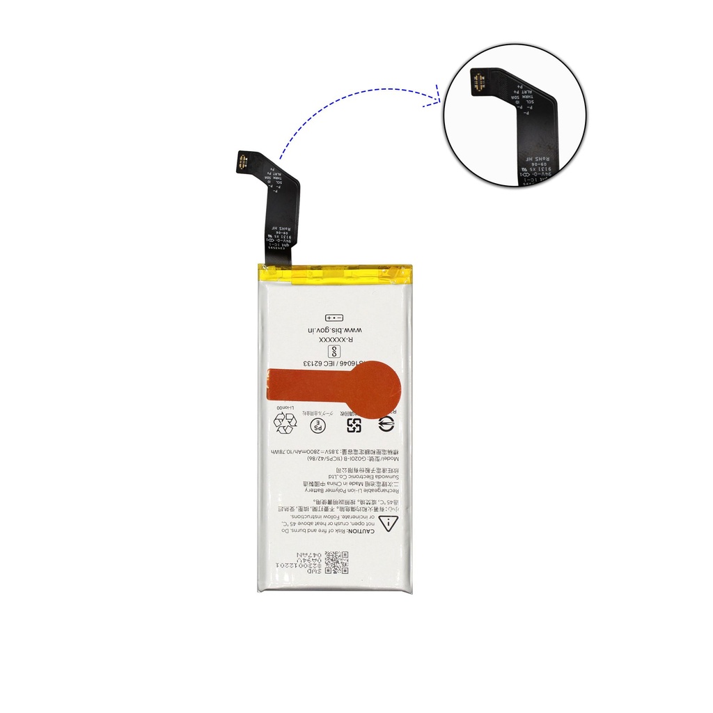 [BT GP4-4] Original Google Pixel 4 Battery Replacement - High Quality & Reliable