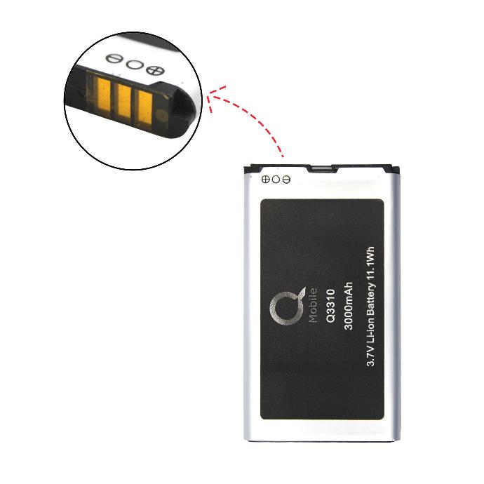 [BT Q3310-5] Q Mobile 3310 Battery BT-Q3310-5 - Reliable 3000mAh Power Source