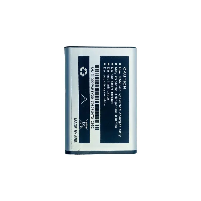 Q Mobile E1000 Party Battery BT-QE1000P-4 - Reliable 3000mAh Power Source