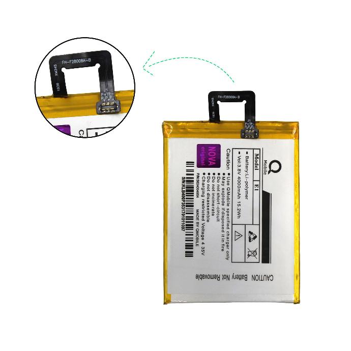 Q Mobile E1 Battery