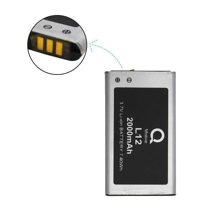 [BT QL12-4] Q Mobile Noir L12 Battery - Reliable Power & Performance