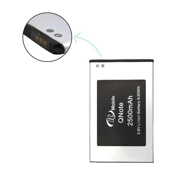 [BT QNOTE-4] Q Mobile Noir Note Battery BT-QNOTE-4 - Reliable 3000mAh Power Source