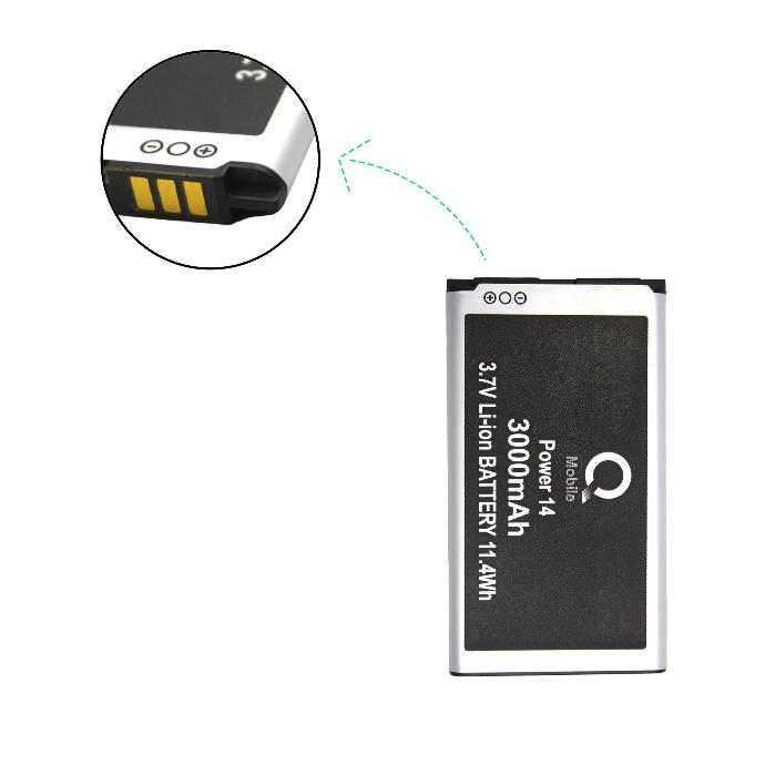 [BT QPOWER14-4] Q Mobile Power 14 Battery BT-QPOWER14-4 - Reliable 3000mAh Power Source