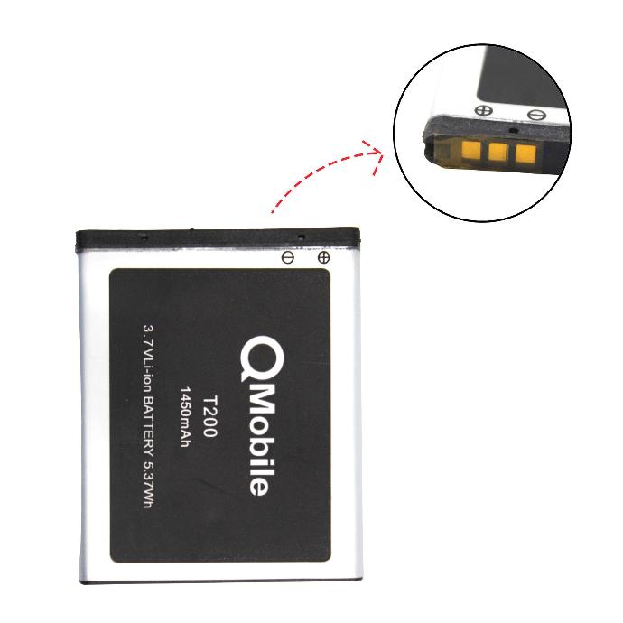 [BT QT200-4] Q Mobile T200 Battery BT-QT200-4 - Reliable 2000mAh Power Source