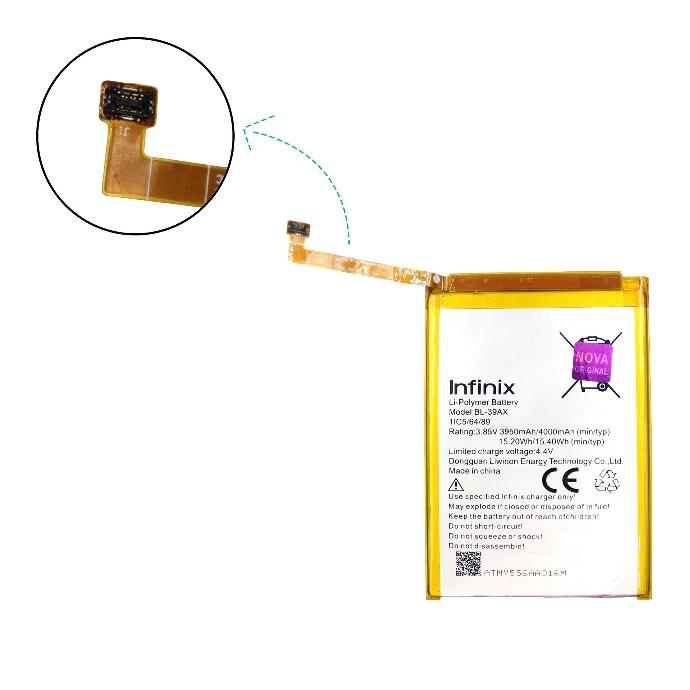 [BT SMRT4PL-4] Infinix Smart 4 39LX Plus Battery BT-SMRT4PL-4 - Reliable 4000mAh Power Source